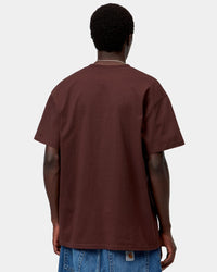 Carhartt WIP American Script Tee - Amarone