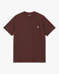 Carhartt WIP American Script Tee - Amarone