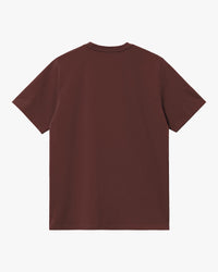 Carhartt WIP American Script Tee - Amarone