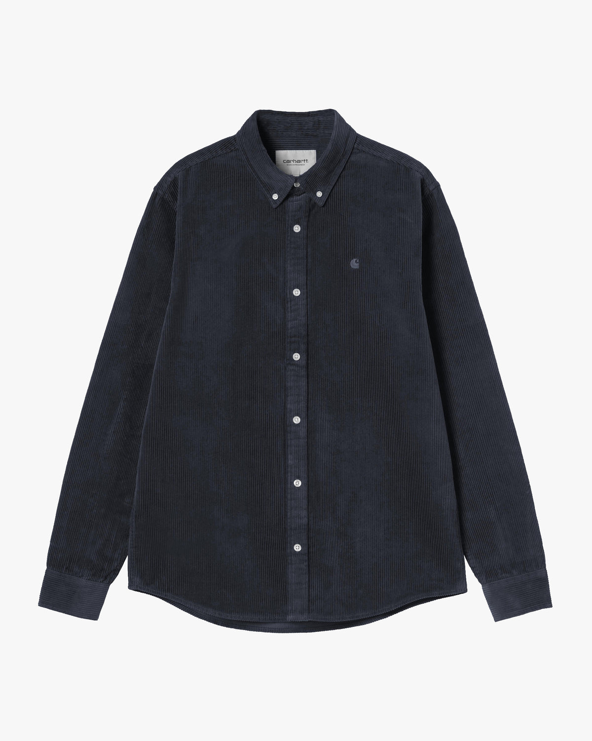 Carhartt WIP L/S Madison Cord Shirt - Dark Navy