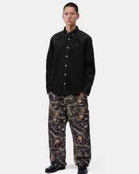 Carhartt WIP L/S Madison Cord Shirt - Soot
