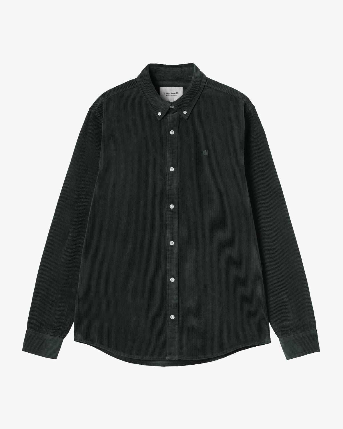 Carhartt WIP L/S Madison Cord Shirt - Raven