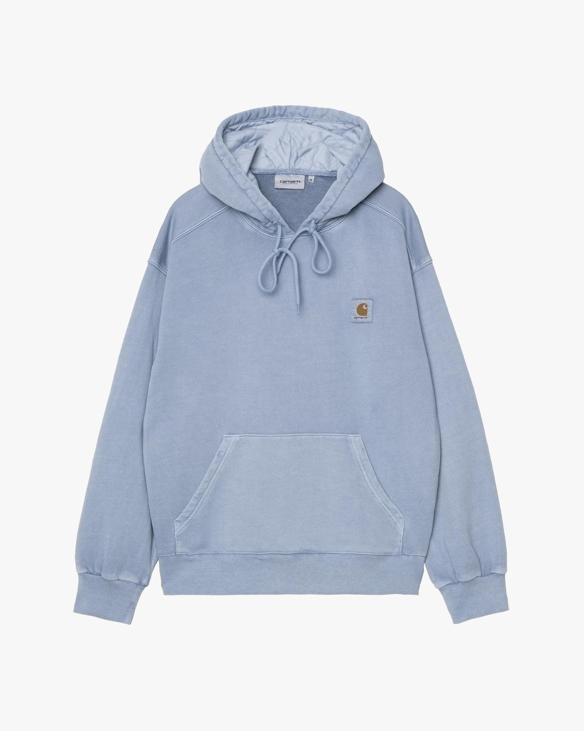 Carhartt WIP Hooded Nelson Sweat - Gentle Blue Garment Dyed | Carhartt WIP Sweaters & Knitwear | JEANSTORE