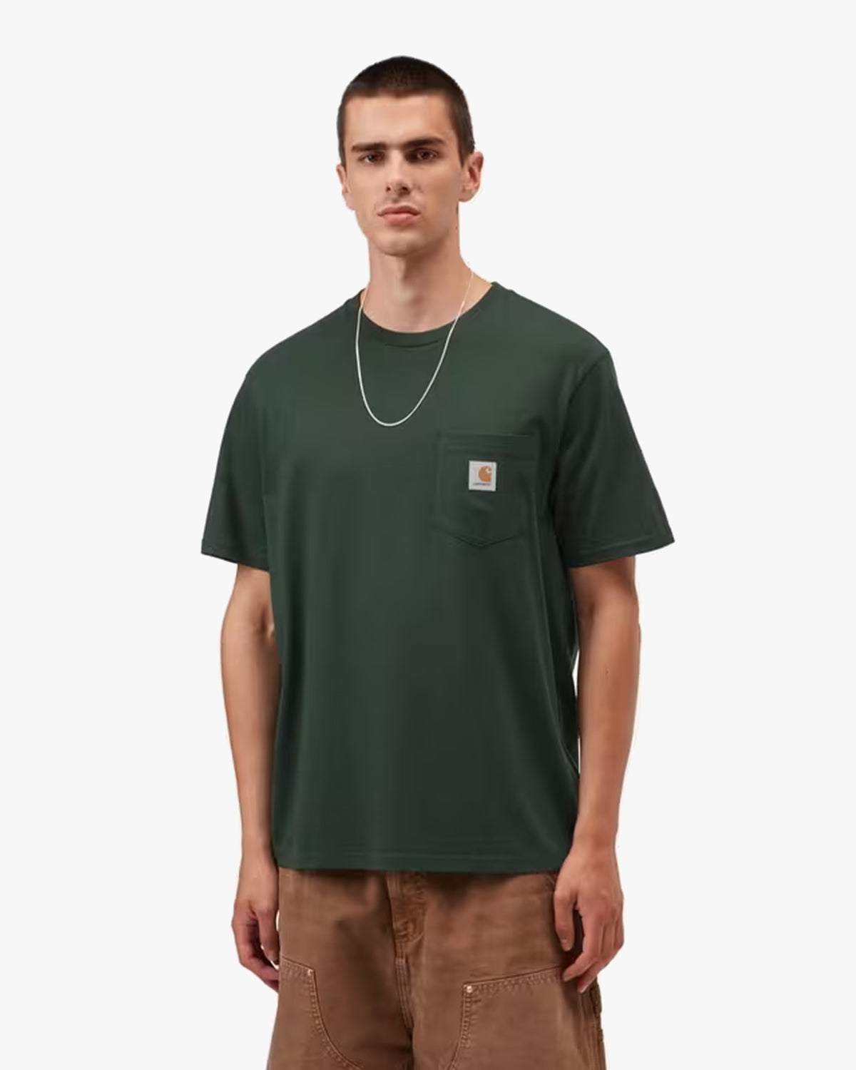 Carhartt WIP Pocket Tee - Dark Scarab