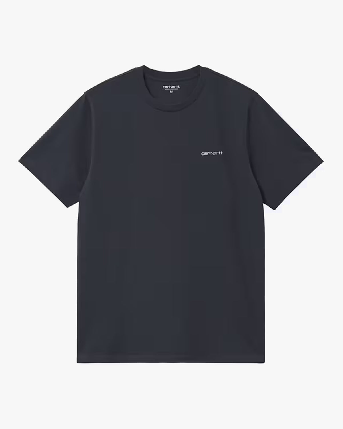 Carhartt WIP S/S Script Embroidery Tee - Dark Navy / White | Carhartt WIP T Shirts | Jeanstore