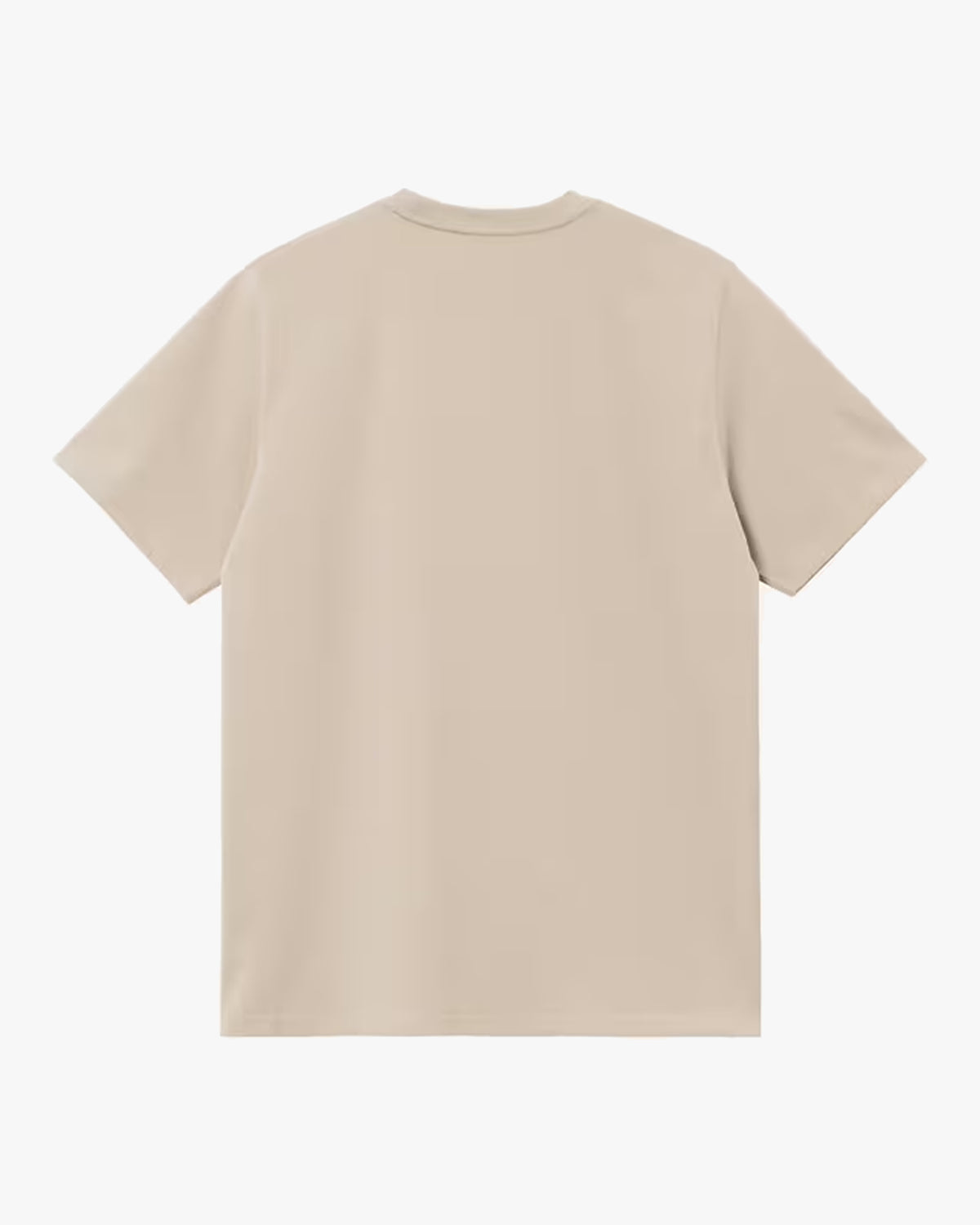 Carhartt WIP S/S Script Embroidery Tee - Fleur De Sel / Black | Carhartt WIP T Shirts | Jeanstore