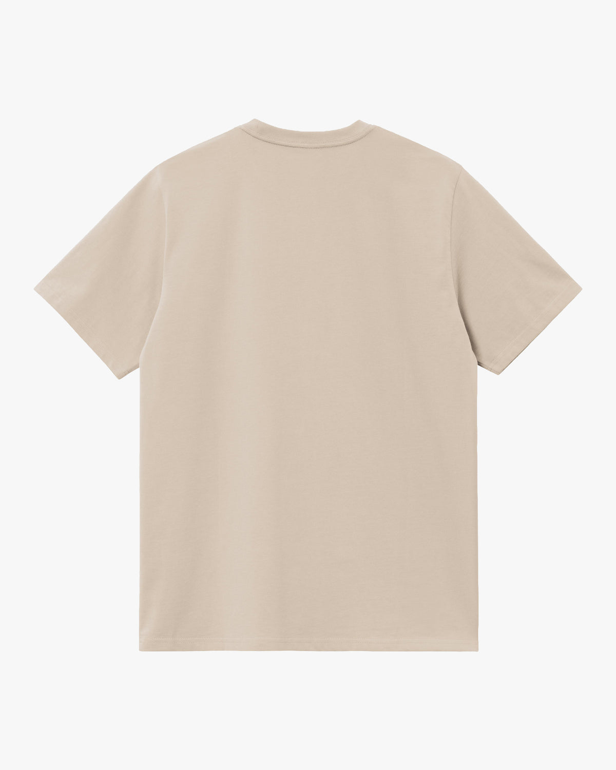 Carhartt WIP S/S Script Embroidery Tee - Fleur De Sel / Black