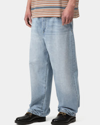 Carhartt WIP Landon Pant Loose Fit Mens Jeans - Blue Heavy Worn Bleached