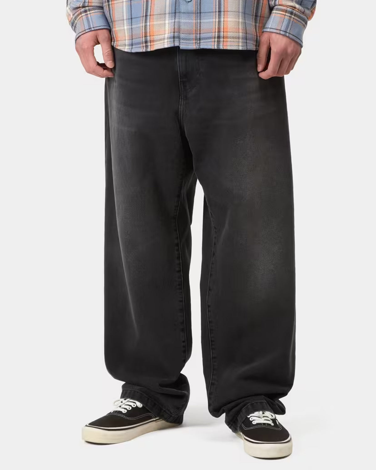 Carhartt WIP Landon Pant Loose Fit Mens Jeans - Black Worn Bleached