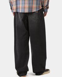 Carhartt WIP Landon Pant Loose Fit Mens Jeans - Black Worn Bleached