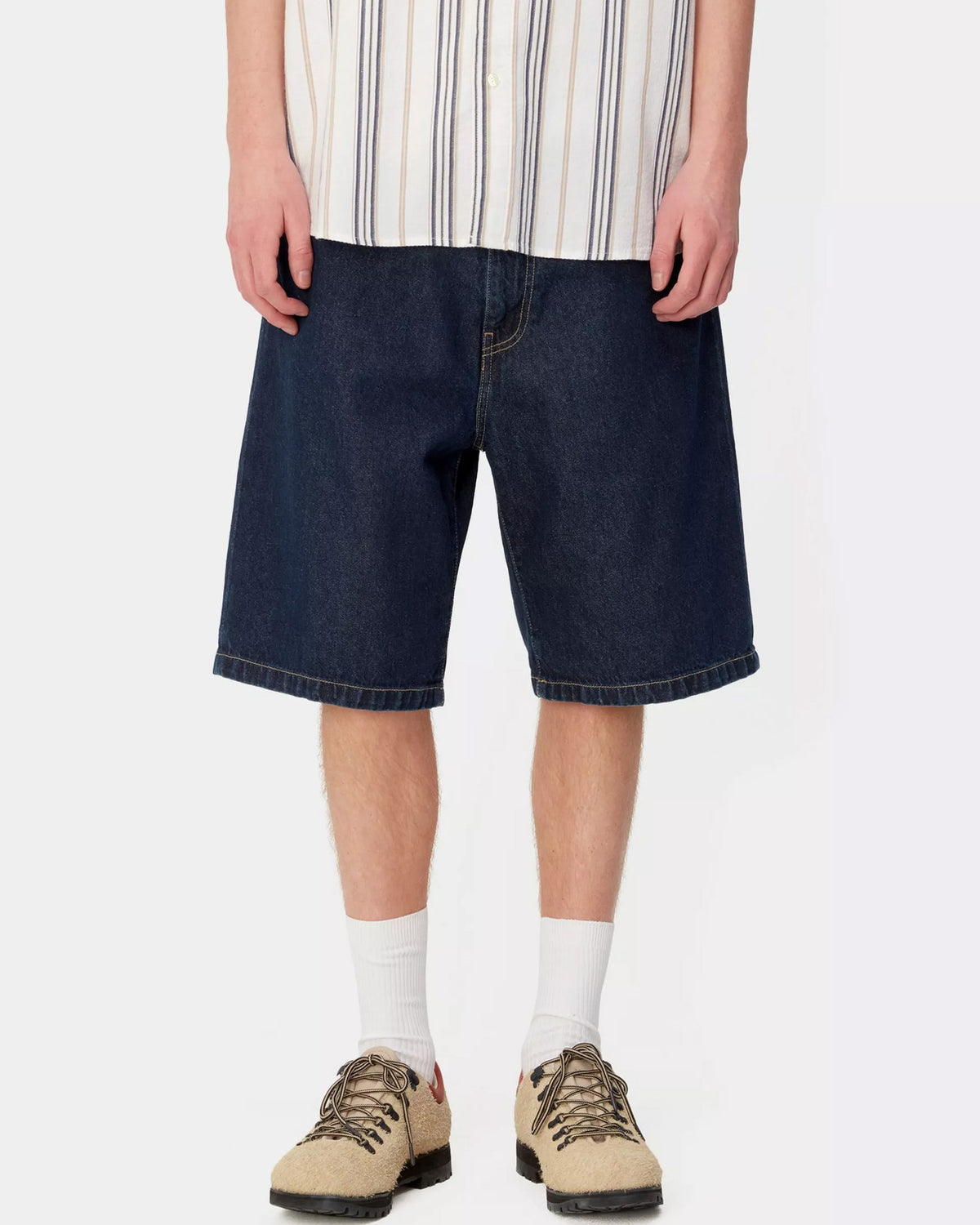 Carhartt WIP Landon Shorts - Blue Rinsed | Carhartt WIP Shorts | JEANSTORE