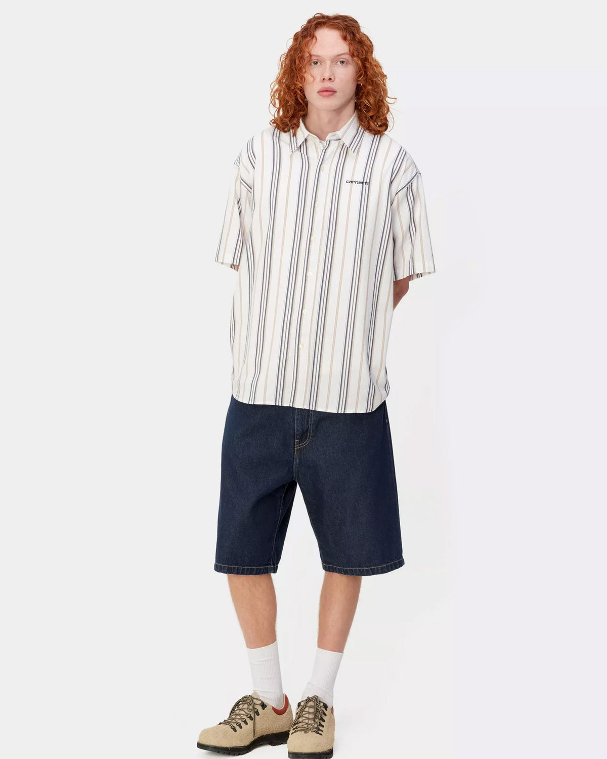 Carhartt WIP Landon Shorts - Blue Rinsed | Carhartt WIP Shorts | JEANSTORE