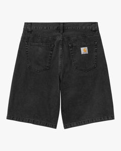 Carhartt WIP Landon Shorts - Black Stone Washed