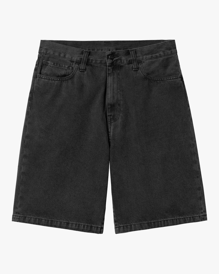 Carhartt WIP Landon Shorts - Black Stone Washed