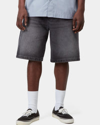 Carhartt WIP Landon Shorts - Black Worn Bleached