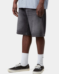 Carhartt WIP Landon Shorts - Black Worn Bleached