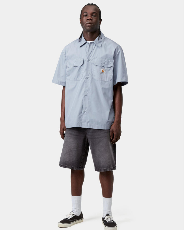 Carhartt WIP Landon Shorts - Black Worn Bleached