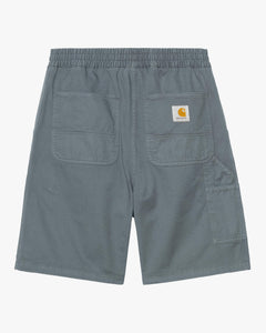 Carhartt WIP Flint Shorts - Cozy Blue Garment Dyed