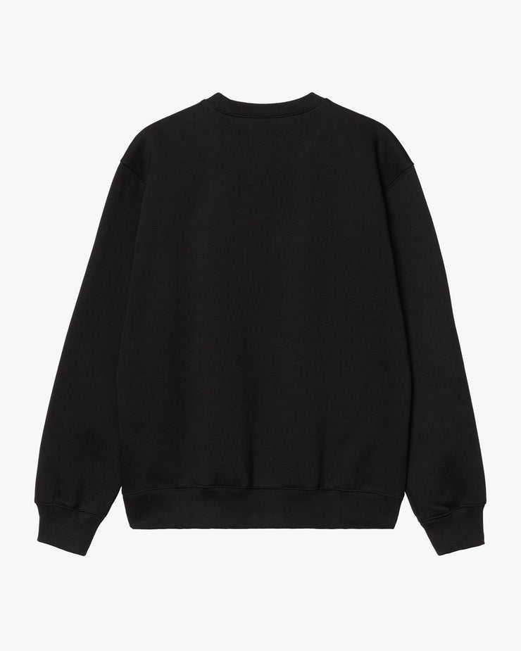 Carhartt WIP Sweat - Black / White | Carhartt WIP Sweaters & Knitwear | JEANSTORE