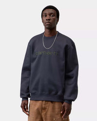 Carhartt WIP Sweat - Dark Navy / Dark Scarab