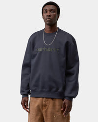 Carhartt WIP Sweat - Dark Navy / Dark Scarab