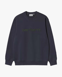 Carhartt WIP Sweat - Dark Navy / Dark Scarab
