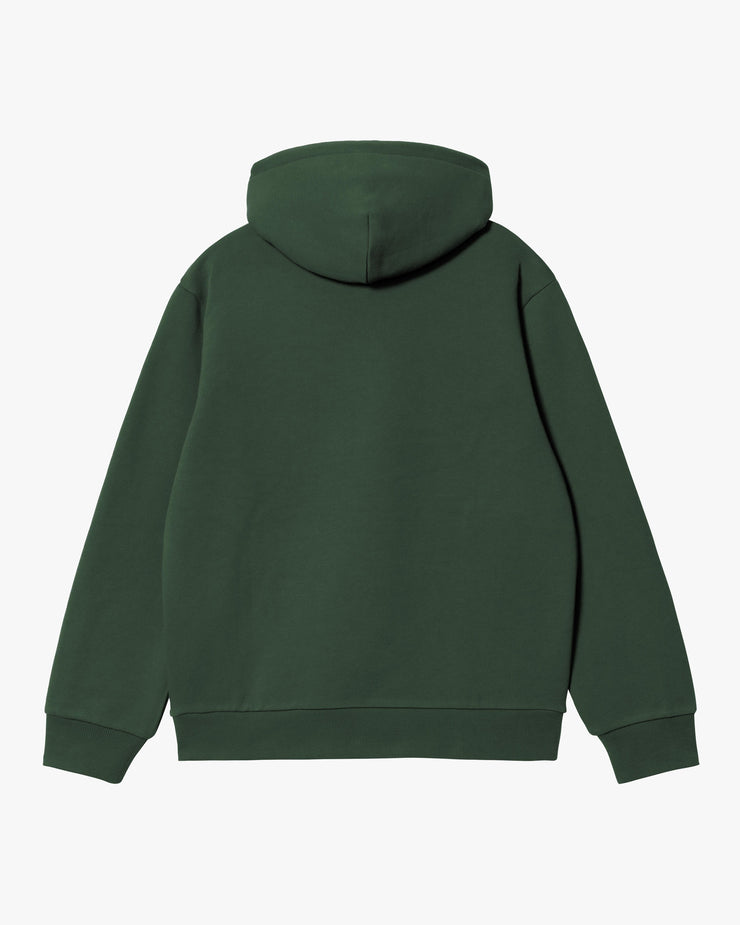 Carhartt WIP Hooded Sweatshirt - Sycamore Tree / Phlox