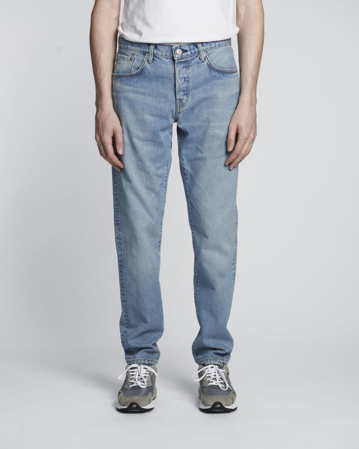 Edwin Made In Japan Regular Tapered Mens Jeans - 12.5oz Kaihara Yoshiko Left Hand Denim / Blue Light Used