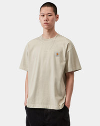 Carhartt WIP Vista Tee - Fleur De Sel Garment Dyed