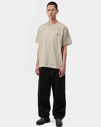Carhartt WIP Vista Tee - Fleur De Sel Garment Dyed