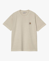 Carhartt WIP Vista Tee - Fleur De Sel Garment Dyed