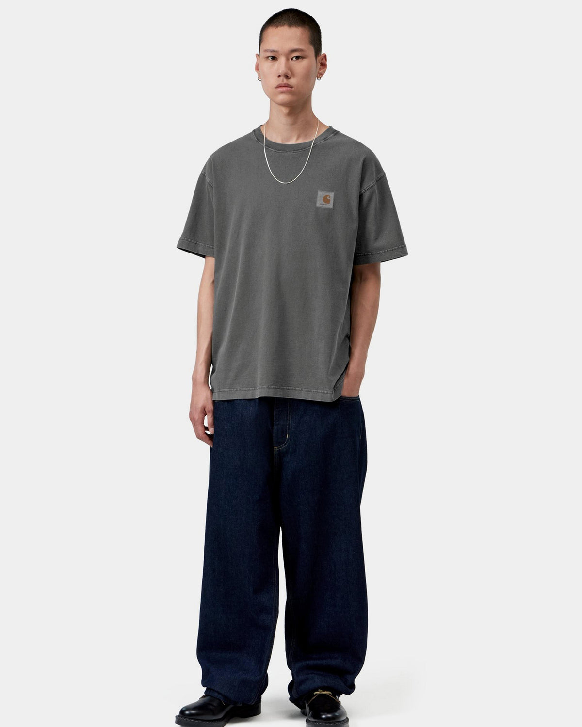 Carhartt WIP Vista Tee - Black Garment Dyed
