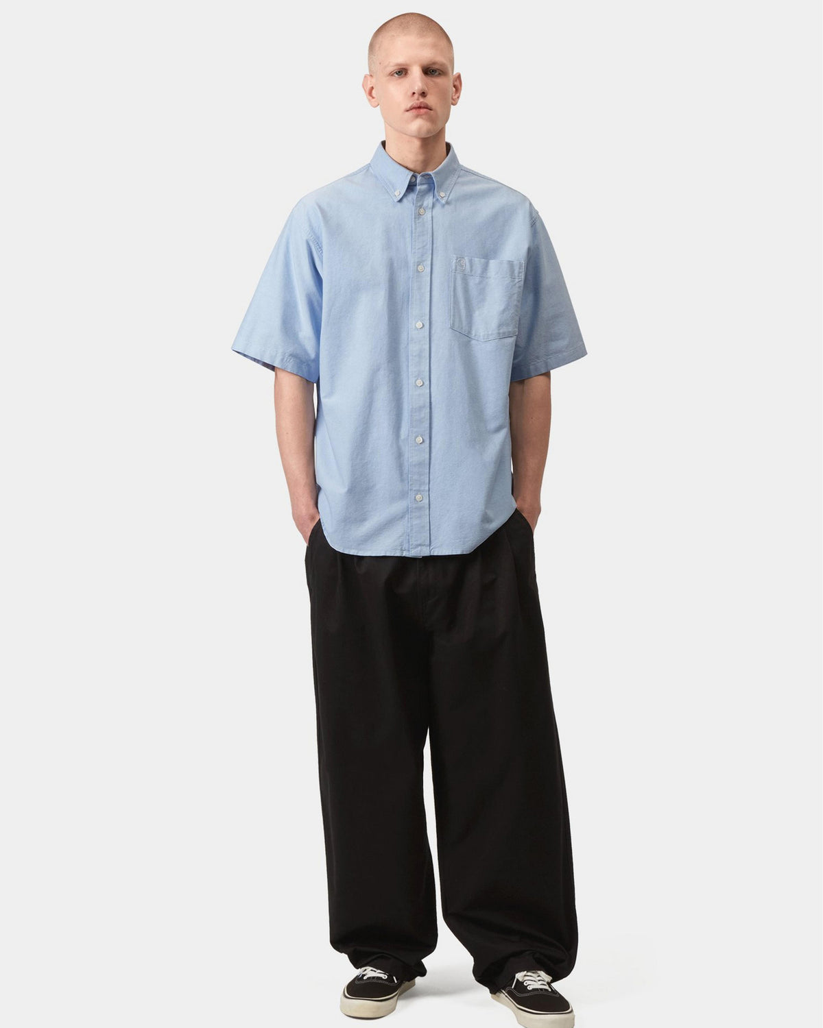 Carhartt WIP S/S Braxton Shirt - Bleach / Wax