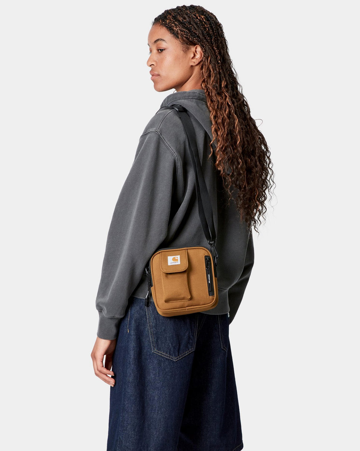 Carhartt WIP Essentials Bag Small - Hamilton Brown | Carhartt WIP Bags | JEANSTORE