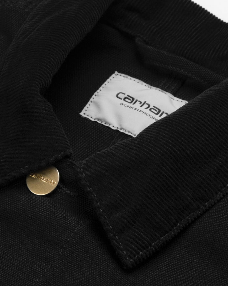 Carhartt WIP Michigan Coat Summer - Black / Black Rinsed