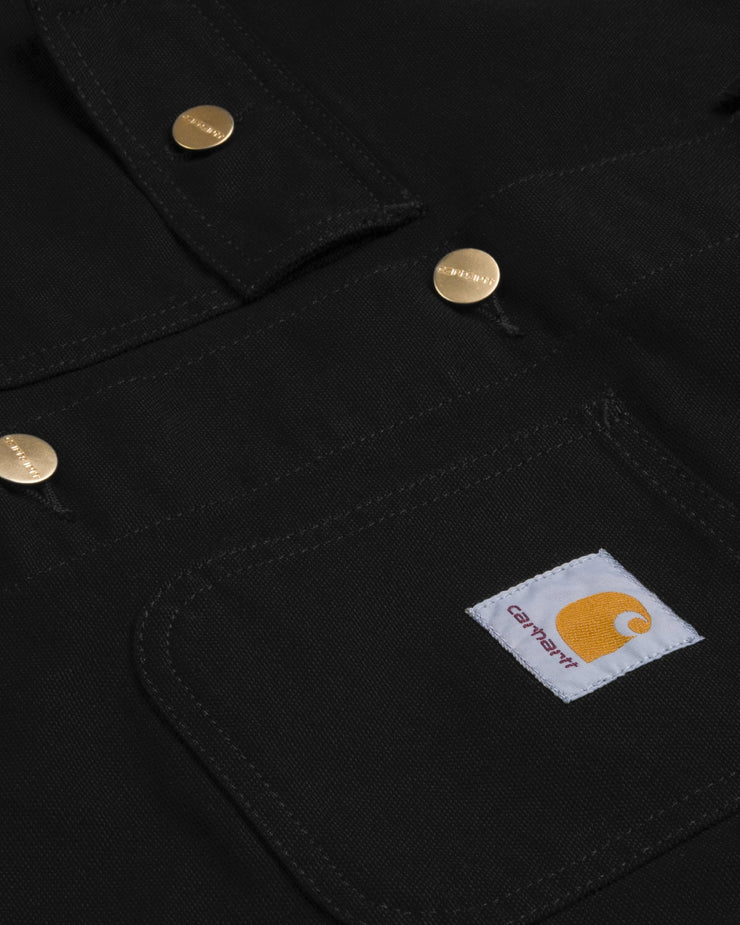 Carhartt WIP Michigan Coat Summer - Black / Black Rinsed