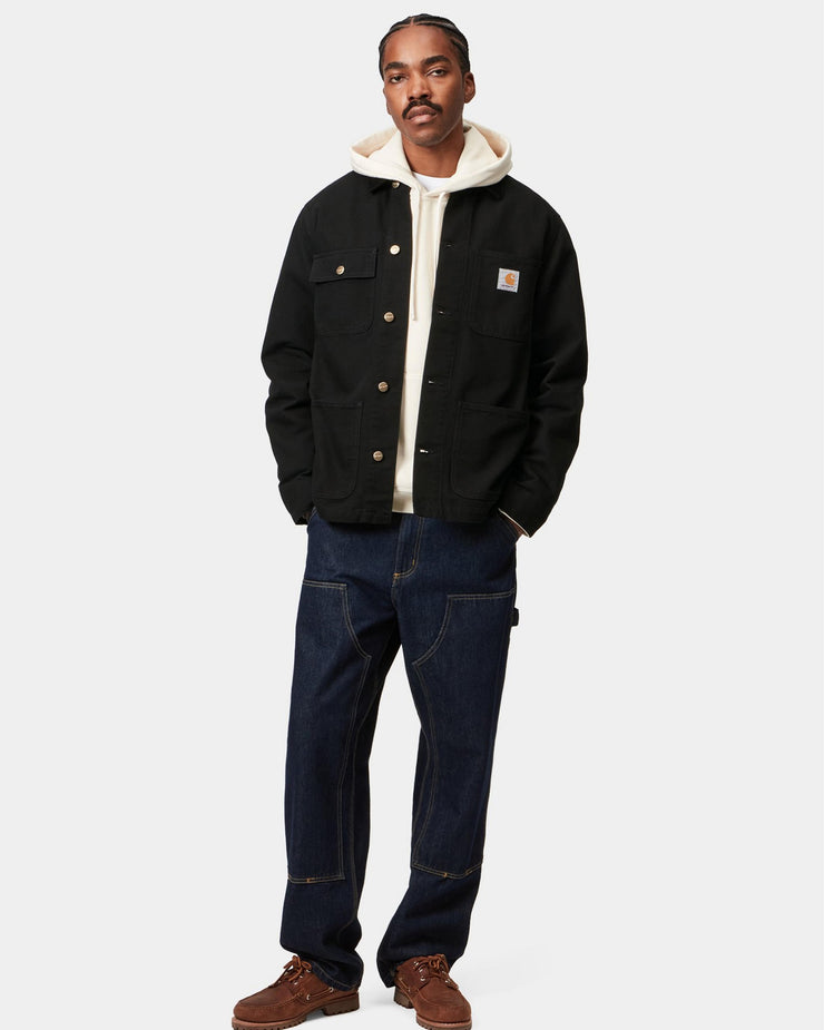Carhartt WIP Michigan Coat Summer - Black / Black Rinsed