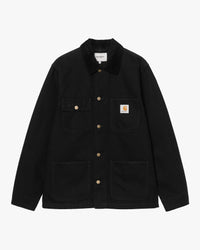 Carhartt WIP Michigan Coat Summer - Black / Black Rinsed