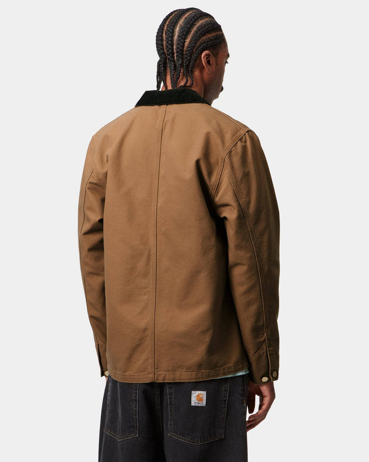 Carhartt WIP Michigan Coat Summer - Hamilton Brown / Tobacco Rigid