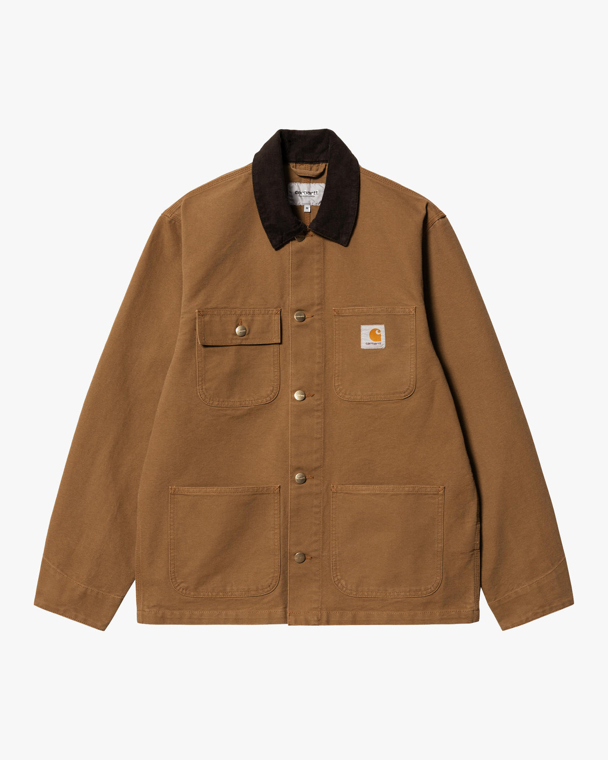 Carhartt WIP Michigan Coat Summer - Hamilton Brown / Tobacco Rigid