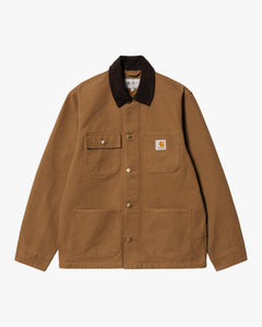 Carhartt WIP Michigan Coat Summer - Hamilton Brown / Tobacco Rigid