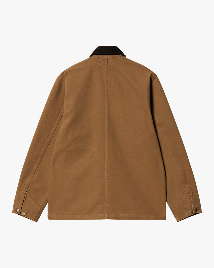 Carhartt WIP Michigan Coat Summer - Hamilton Brown / Tobacco Rigid