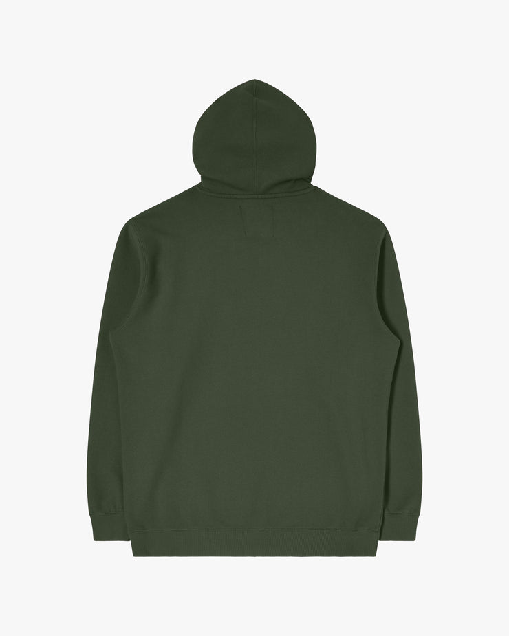 Edwin Katakana Hooded Sweat - Heavy Felpa Kombu Green