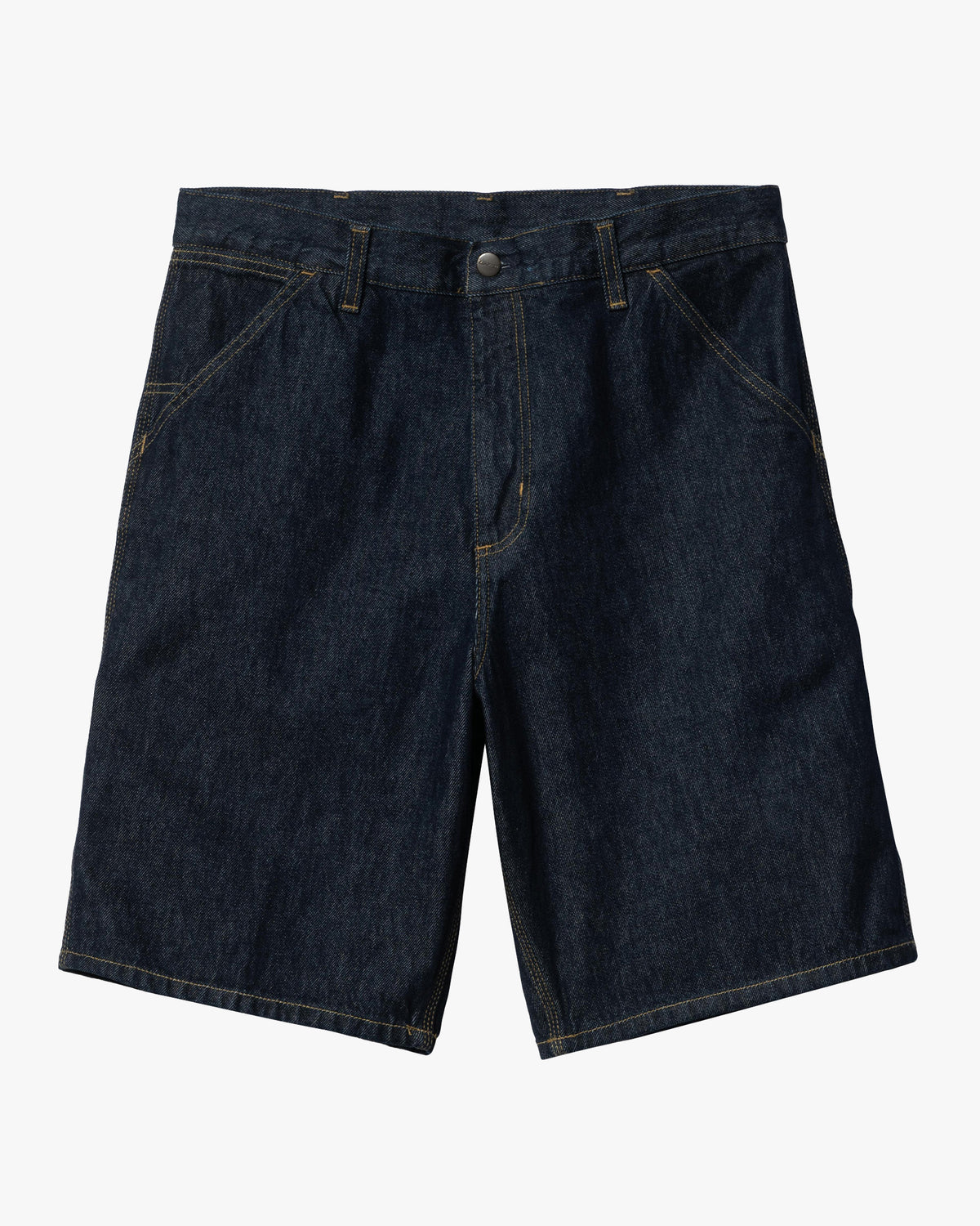 Carhartt WIP Single Knee Shorts - Blue Rinsed | Carhartt WIP Shorts | JEANSTORE