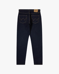 Edwin Made In Japan Regular Tapered Mens Jeans - 13oz Kaihara Pure Indigo Stretch Denim / Blue Rinsed | Edwin Jeans | JEANSTORE