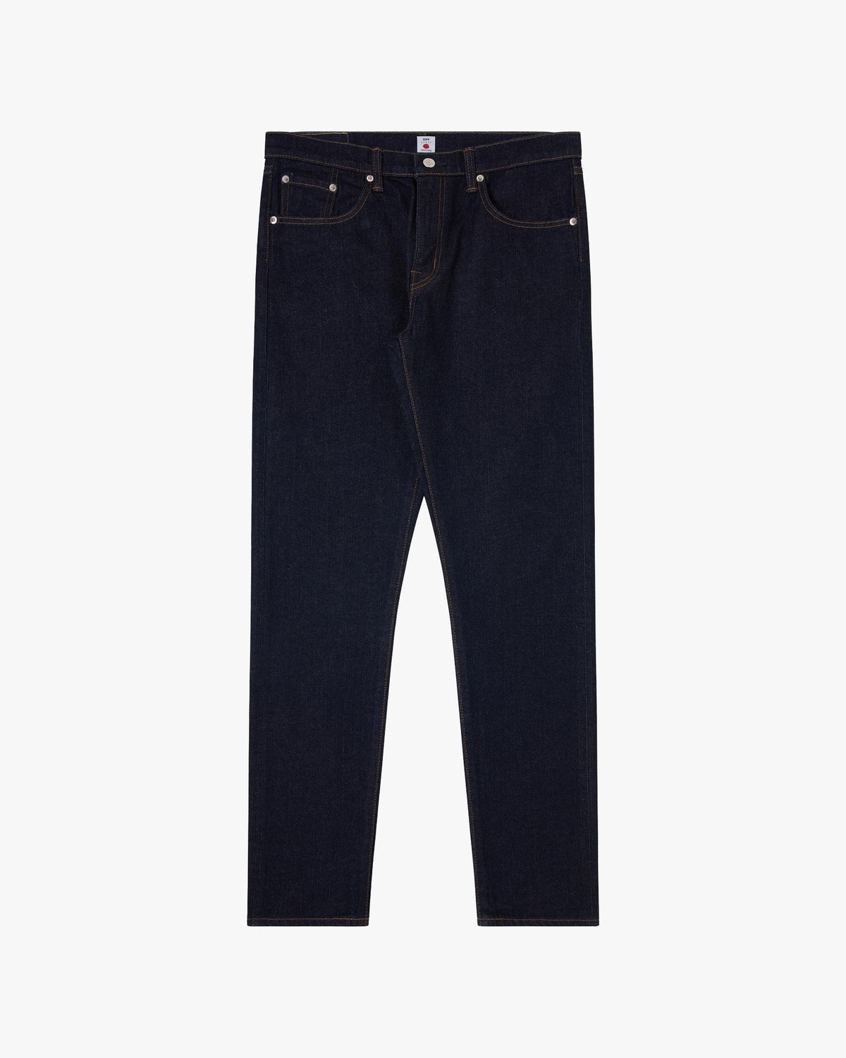 Edwin Made In Japan Slim Tapered Mens Jeans - 13oz Kaihara Pure Indigo Stretch Denim / Blue Rinsed | Edwin Jeans | JEANSTORE
