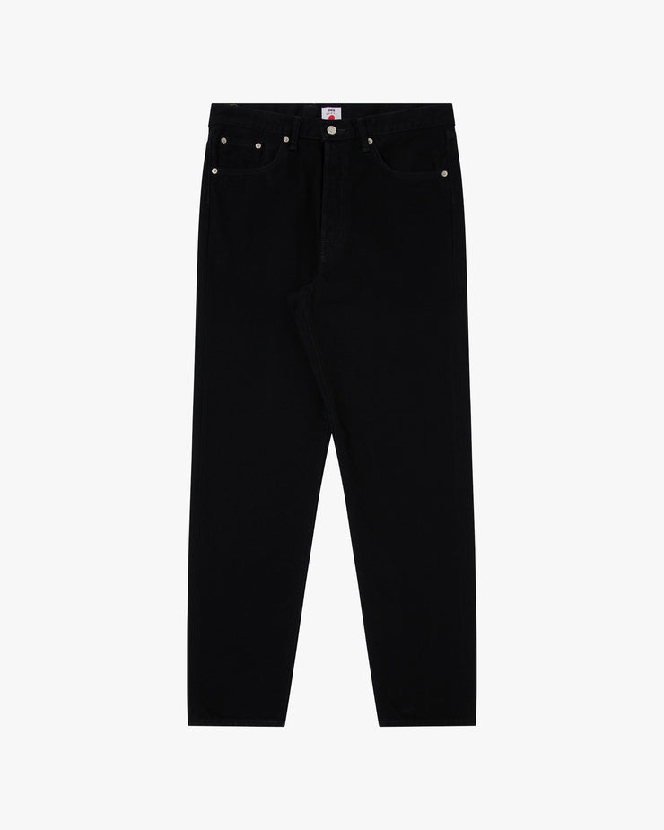 Edwin Made In Japan Loose Tapered Mens Jeans - 13oz Kaihara Right Hand Denim / Black Unwashed