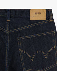 Edwin Made In Japan Wide Pant Loose Mens Jeans - 14oz Kurabo Recycled Red Selvage Denim / Blue Rinsed | Edwin Jeans | JEANSTORE