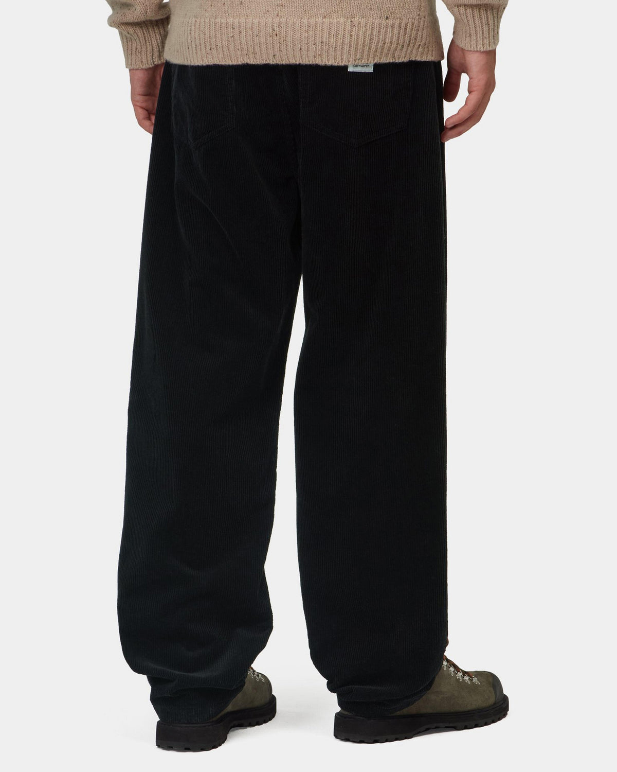 Carhartt WIP Landon Pant Loose Fit Cords - Black Rinsed