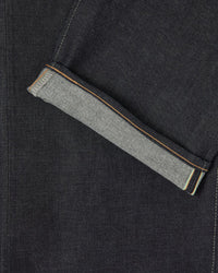 Edwin Made In Japan Wide Pant Loose Mens Jeans - 13.5oz Kaihara Dark Pure Indigo Rainbow Selvage Denim / Blue Unwashed | Edwin Jeans | JEANSTORE